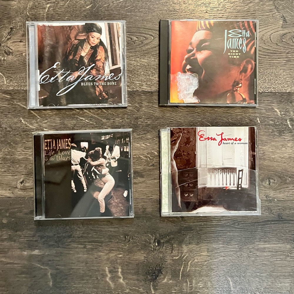 Lot‎ of 4 Etta James CDS